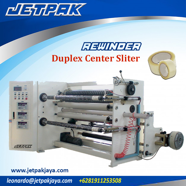 Duplex center sliter rewinder1