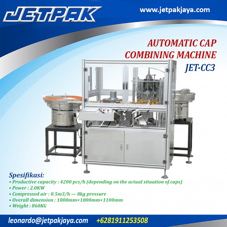 AUTOMATIC-CAP-COMBINING-MACHINE