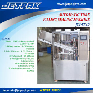 AUTOMATIC TUBE FILLING SEALING MACHINE AUTOMATIC TUBE FILLING SEALING MACHINE