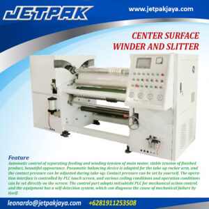 CENTER-SURFACE-WINDER-AND-SLITTER