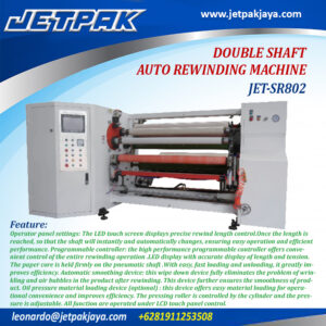DOUBLE-SHAFT-AUTO-REWINDING-MACHINE