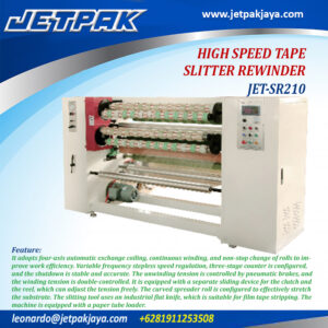 HIGH-SPEED-TAPE-SLITTER-REWINDER