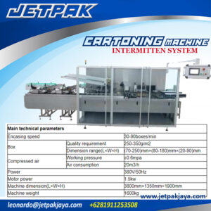 Intermitten-Cartoning-Machine