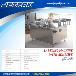 LABELING-MACHINE-WITH-ADHESIVE-JET-LAR