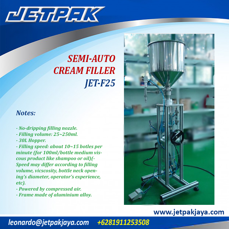 SEMI-AUTOMATIC-CREAM-FILLER-JET-F25