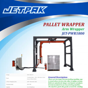 PALLET-WRAPPER-ARM-WRAPPER-JET-PWR1800