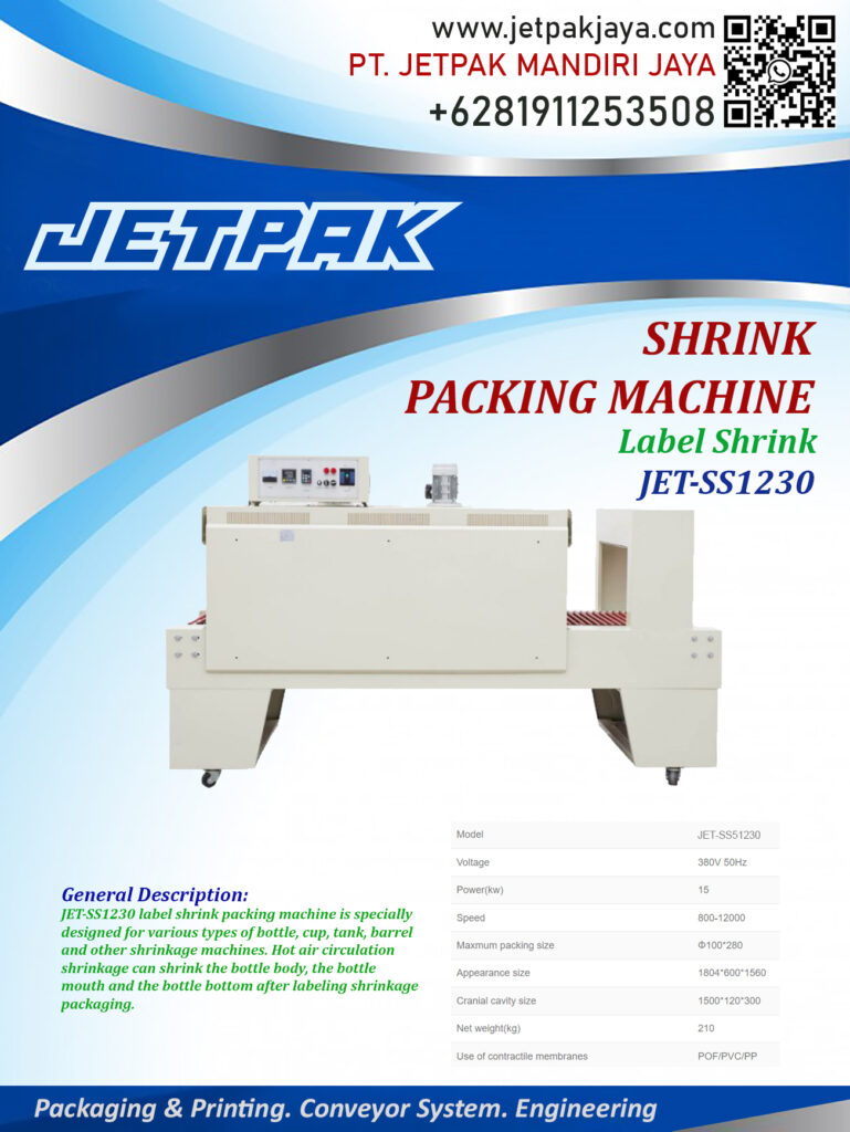 For more information please contact:Leonardo Jr : +6285320680758PT. JETPAK MANDIRI JAYA PACKAGING MACHINE – CONVEYOR SYSTEM – AUTOMATION – PRINTING – FABRICATION.https://www.jetpakjaya.com