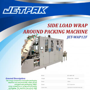 SIDE-LOAD-WRAP-AROUND-PACKING-MACHINE-JET-WAP12F SIDE-LOAD-WRAP-AROUND-PACKING-MACHINE-JET-WAP12F