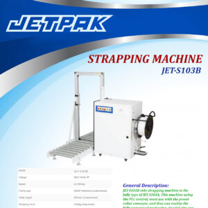 STRAPPING-MACHINE-JET-S103B STRAPPING-MACHINE-JET-S103B