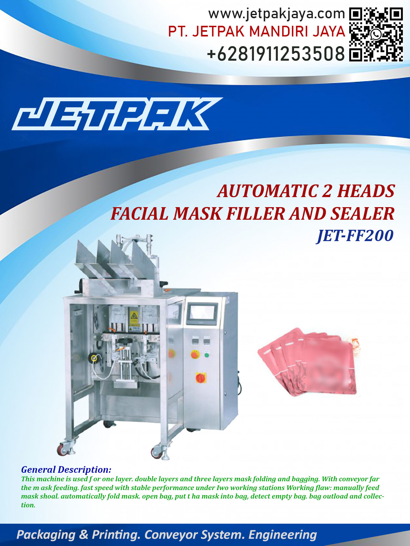 AUTOMATIC-2-HEADS-FACIAL-MASK-FILLER-AND-SEALER