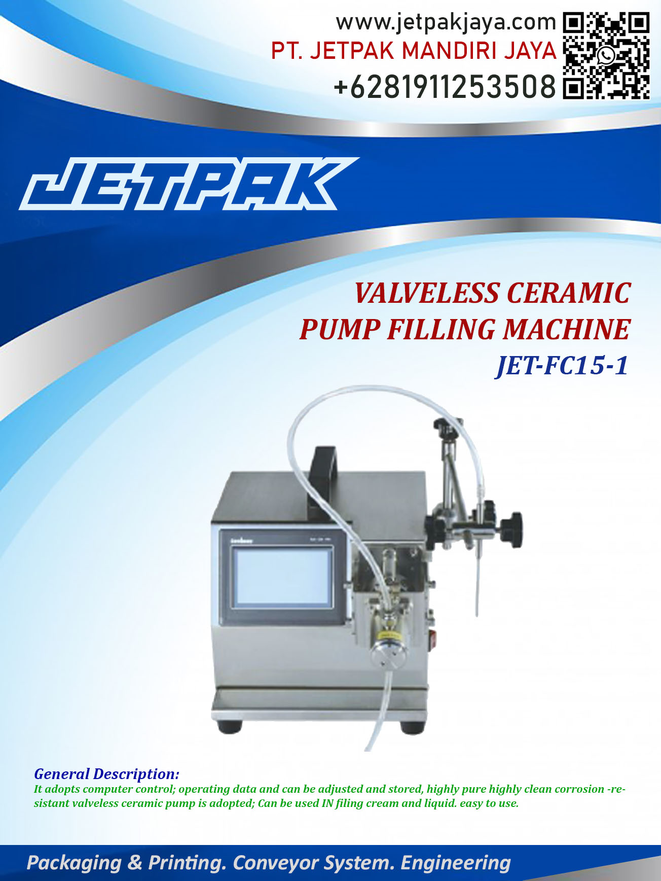 VALVELESS-CERAMIC-PUMP-FILLING-MACHINE