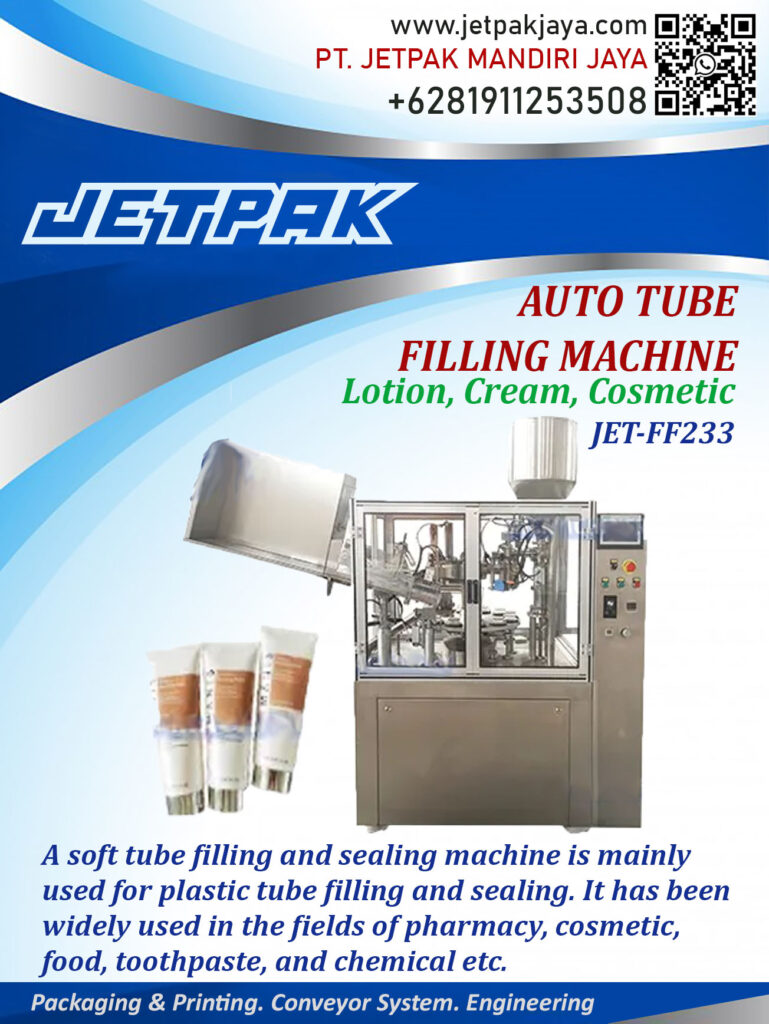 This machine is capable of filling sealing tub with various type of products.

For more information please contact:

Leonardo Jr : +6285320680758

PT. JETPAK MANDIRI JAYA PACKAGING MACHINE – CONVEYOR SYSTEM – AUTOMATION – PRINTING – FABRICATION.
https://www.jetpakjaya.com