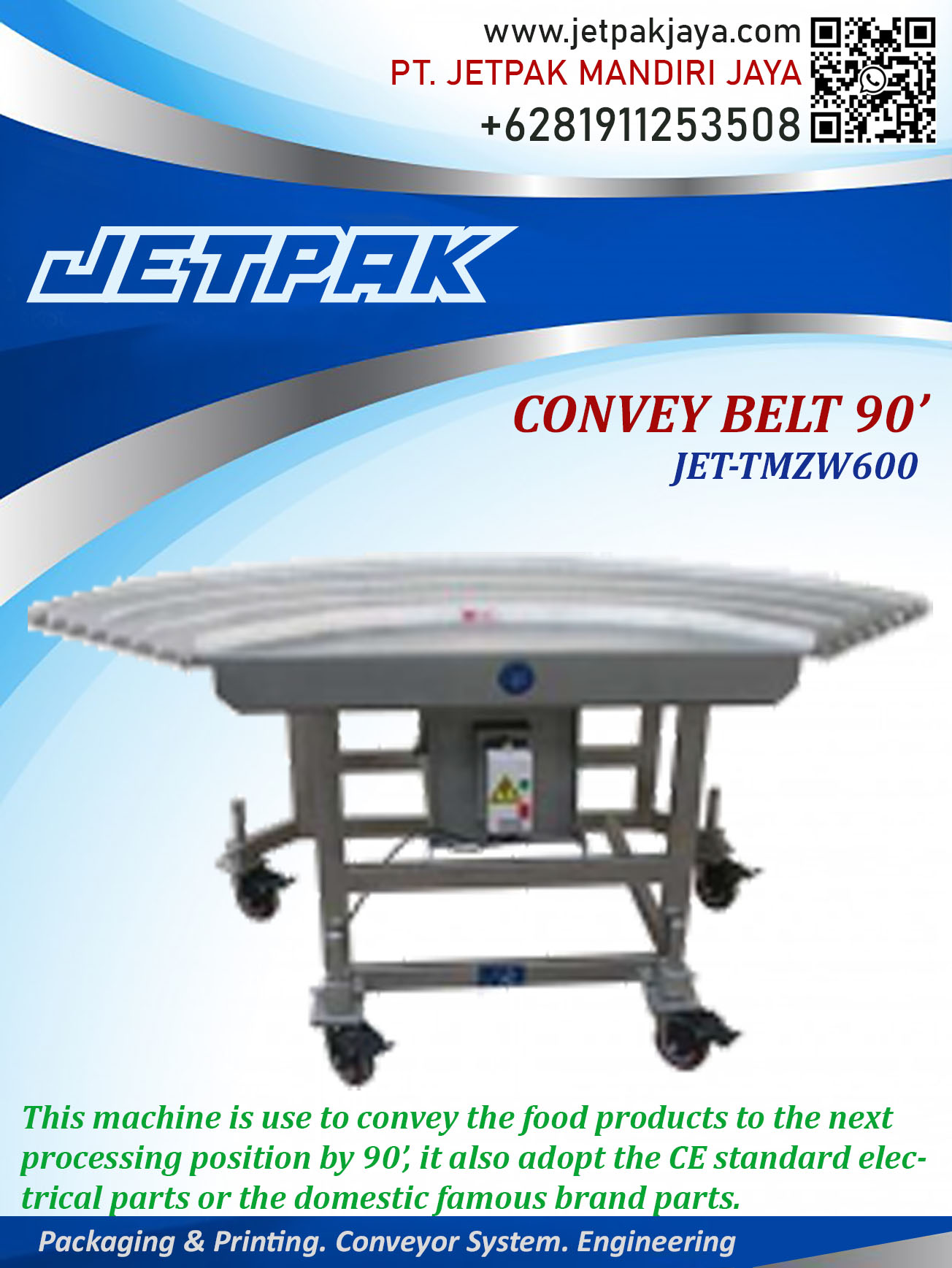 CONVEY BELT 90' - TMZW600