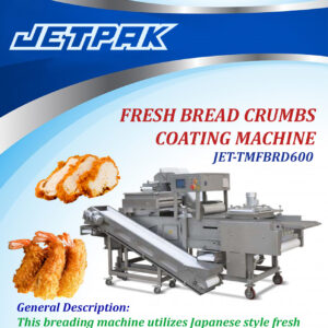 FRESH BREAD CRUMBS COATING MACHINE - JET-TMBRD600