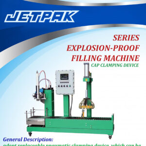 SERIES EXPLOSION-PROOF FILLING MACHINE - CAP CLAMPING DEVICE - JET-GSS10