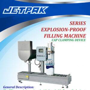 SERIES EXPLOSION-PROOF FILLING MACHINE - CAP CLAMPING DEVICE - JET-GSS12