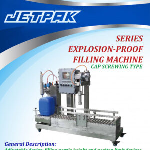 SERIES EXPLOSION-PROOF FILLING MACHINE - CAP SCREWING TYPE - JET-GSS11