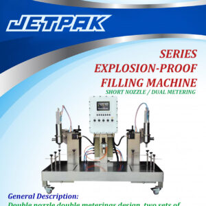 SERIES EXPLOSION-PROOF FILLING MACHINE - DUAL METERING - JET-GSS5