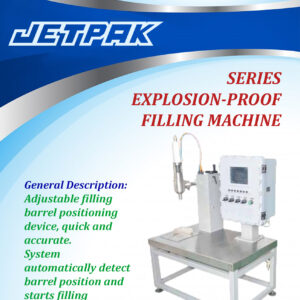 SERIES EXPLOSION-PROOF FILLING MACHINE - JET-GSS2