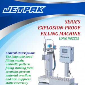 SERIES EXPLOSION-PROOF FILLING MACHINE - LONG NOZZLE - JET-GSS8 SERIES EXPLOSION-PROOF FILLING MACHINE - LONG NOZZLE - JET-GSS8