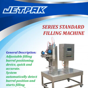 SERIES STANDARD FILLING MACHINE - JET-GGS1 SERIES STANDARD FILLING MACHINE - JET-GGS1