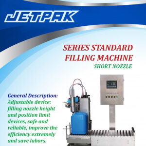 SERIES STANDARD FILLING MACHINE - SHORT NOZZLE - JET-GGS6 SERIES STANDARD FILLING MACHINE - SHORT NOZZLE - JET-GGS6