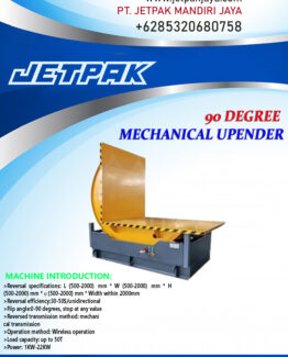 90 DEGREE MECHANICAL UPENDER 90 DEGREE MECHANICAL UPENDER