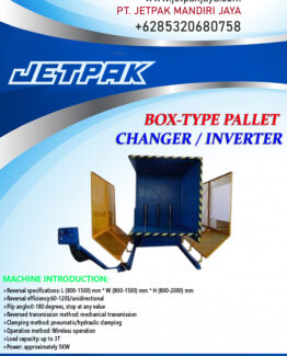 BOX-TYPE PALLET CHANGER INVERTER BOX-TYPE PALLET CHANGER INVERTER