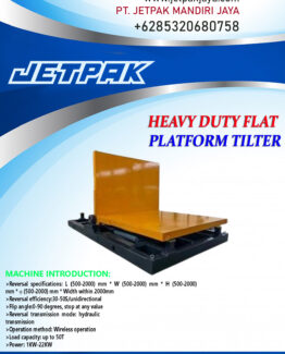 HEAVY DUTY FLAT PLATFORM TILTER HEAVY DUTY FLAT PLATFORM TILTER